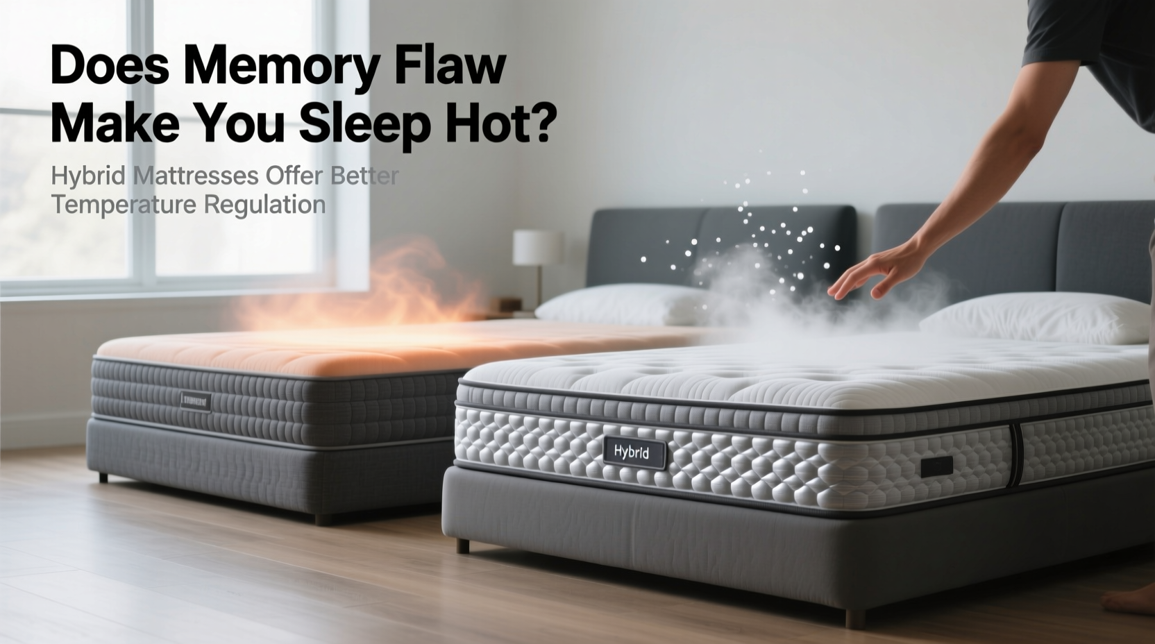 memory foam vs hybrid mattresses does memory foam really make you sleep hot