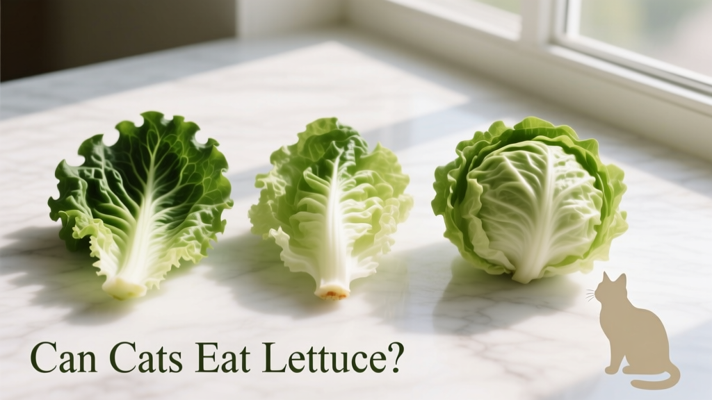 Side-by-side comparison of romaine, butter, and iceberg lettuce leaves on a clean white surface