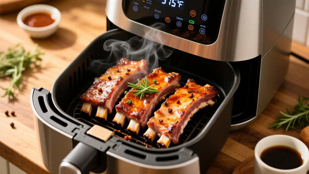 How to Reheat Ribs in Air Fryer (Crispy & Juicy!)