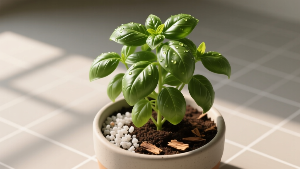 Indoor Basil Soil Mix: Botanist-Tested 4-Ingredient Recipe