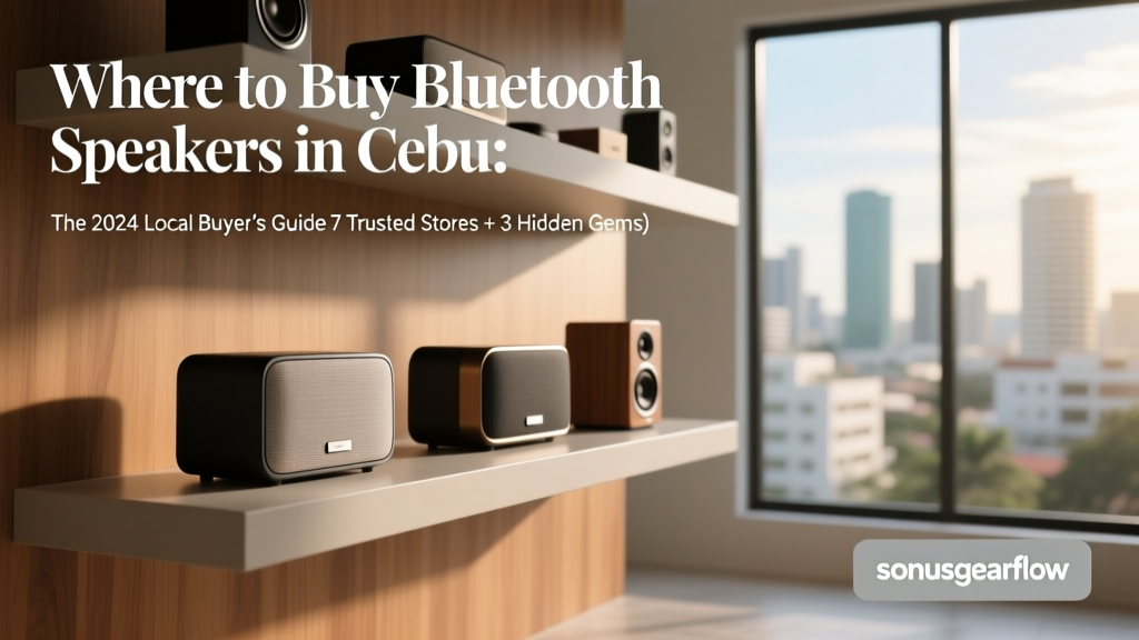 Where to Buy Bluetooth Speakers in Cebu (2026)