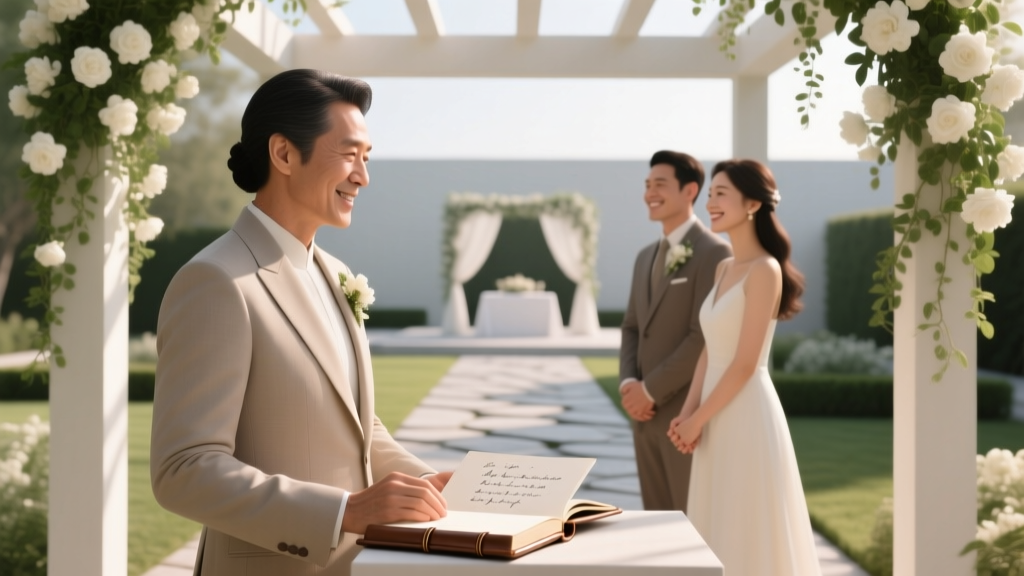 How To Ask Officiant For Wedding