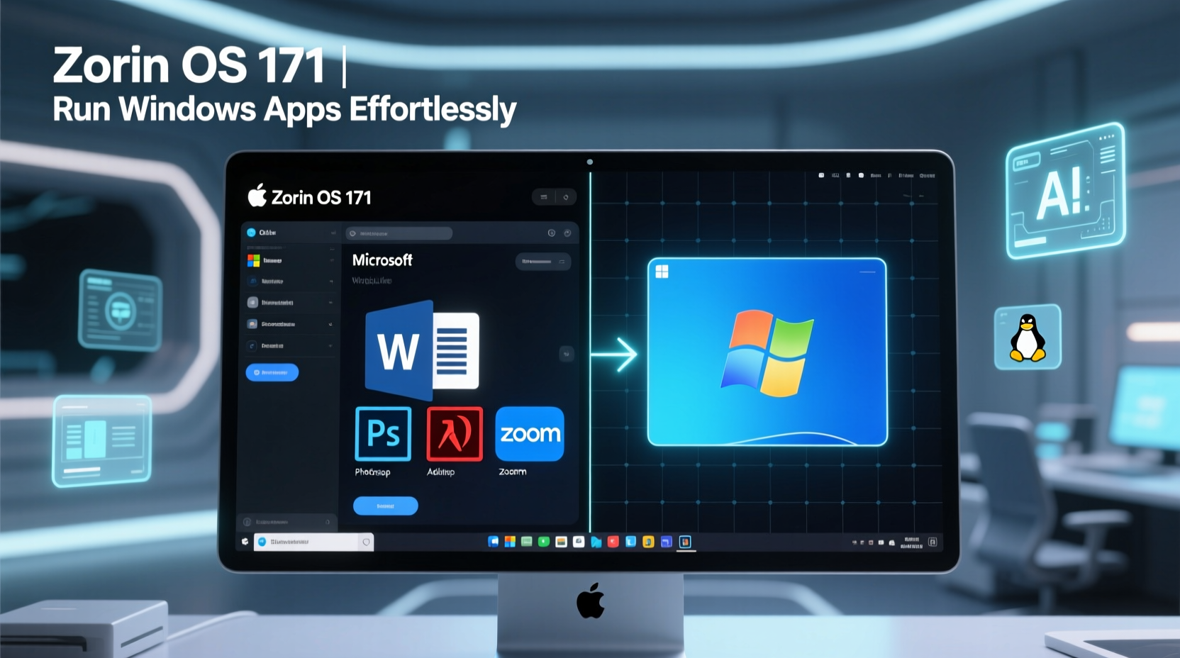 Zorin OS 17.1: Effortlessly Run Windows Apps on Linux in 2025