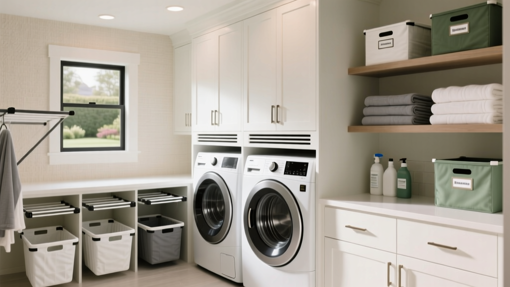 Home Depot Laundry Room Storage Solutions