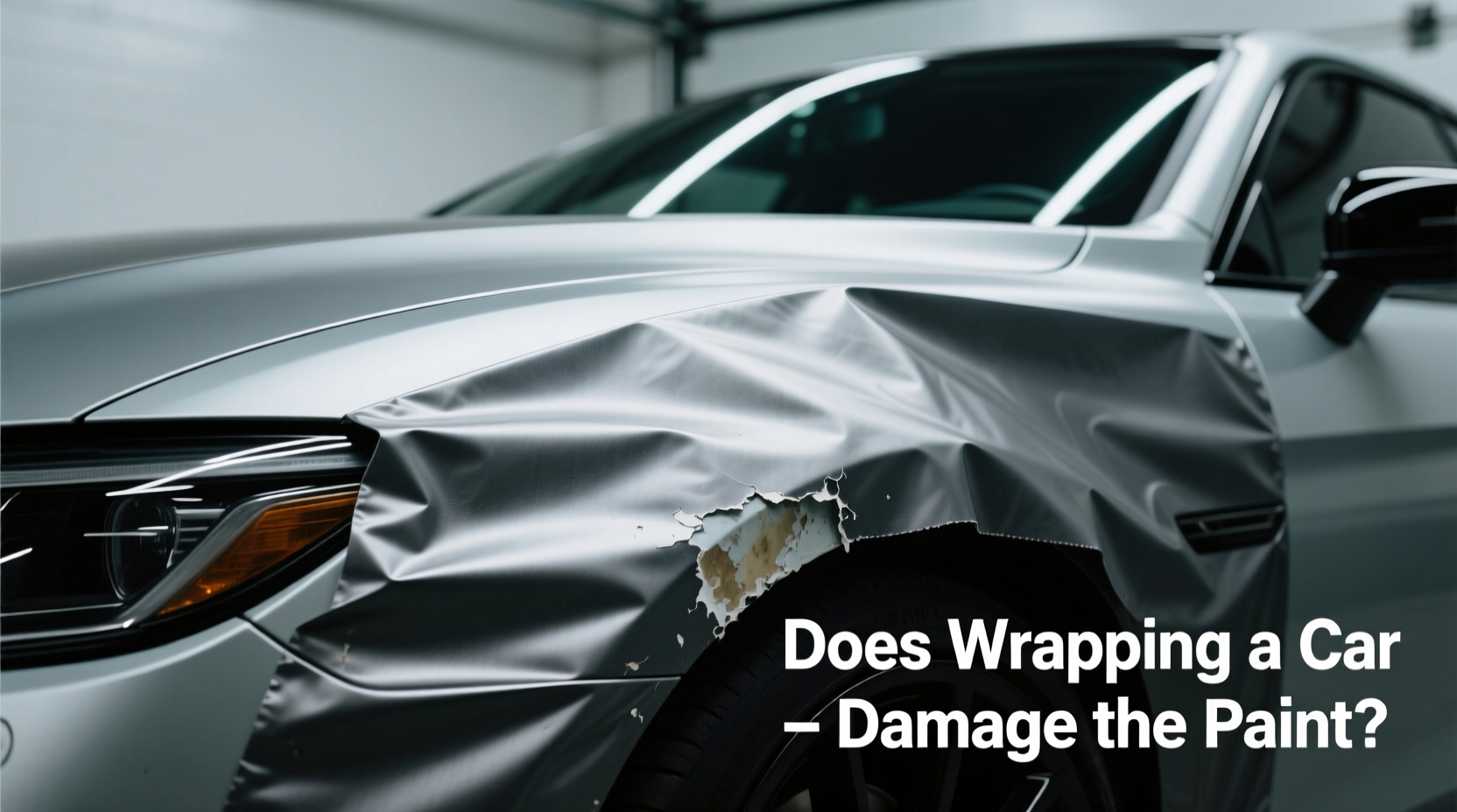 does wrapping a car damage the paint