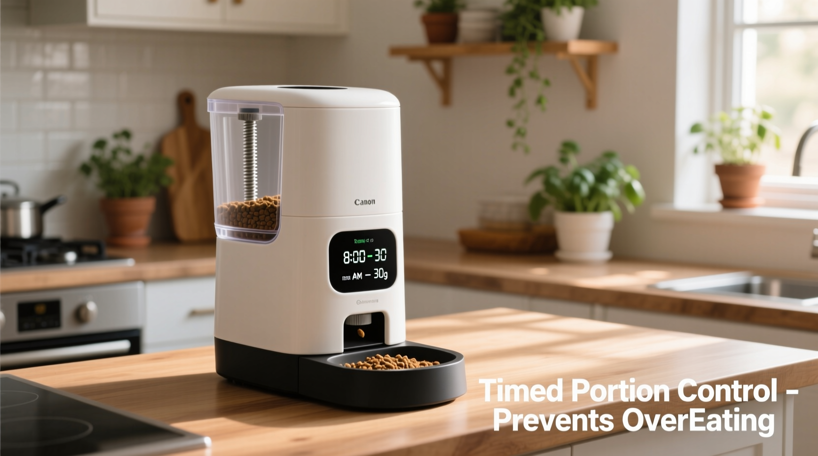 automatic feeder for cats do timed portions prevent overeating