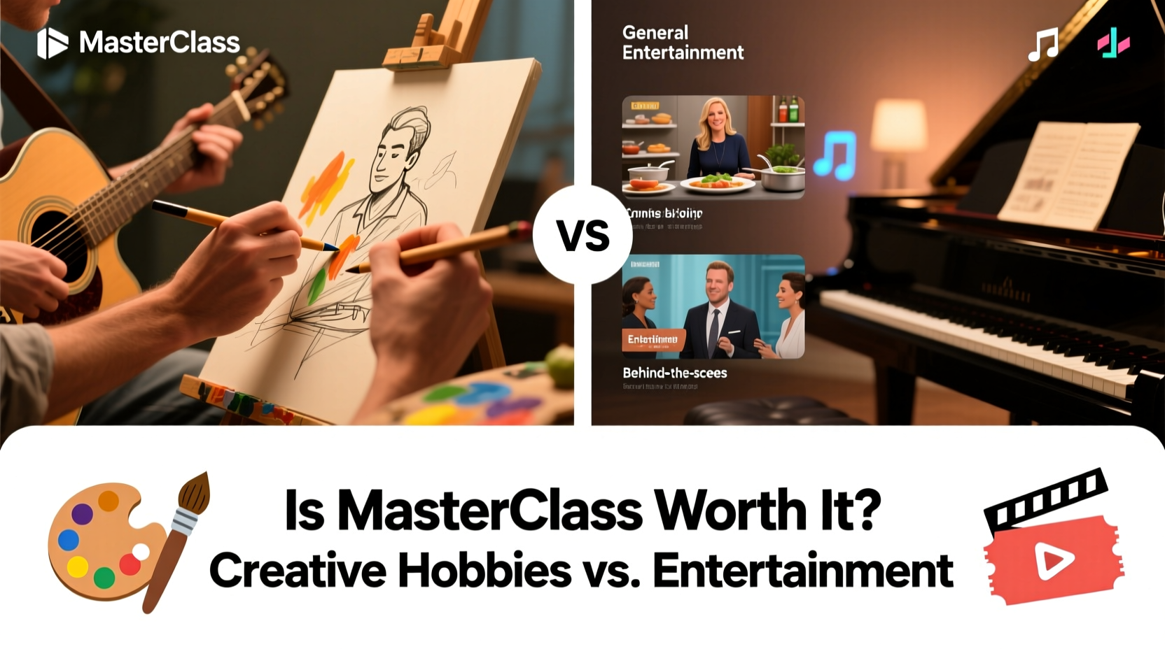 is masterclass subscription worth it for creative hobbies or just entertainment