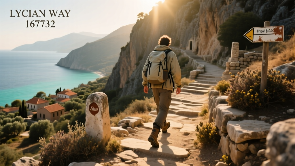 Walk Highlights: Lycian Way Stage 167732 — Coastal Cliffs, Ancient Tombs, and Turkish Village Life