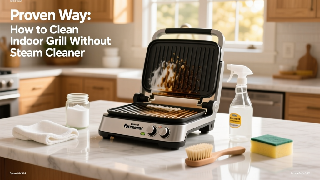 Proven Way: How to Clean Indoor Grill Without Steam Cleaner