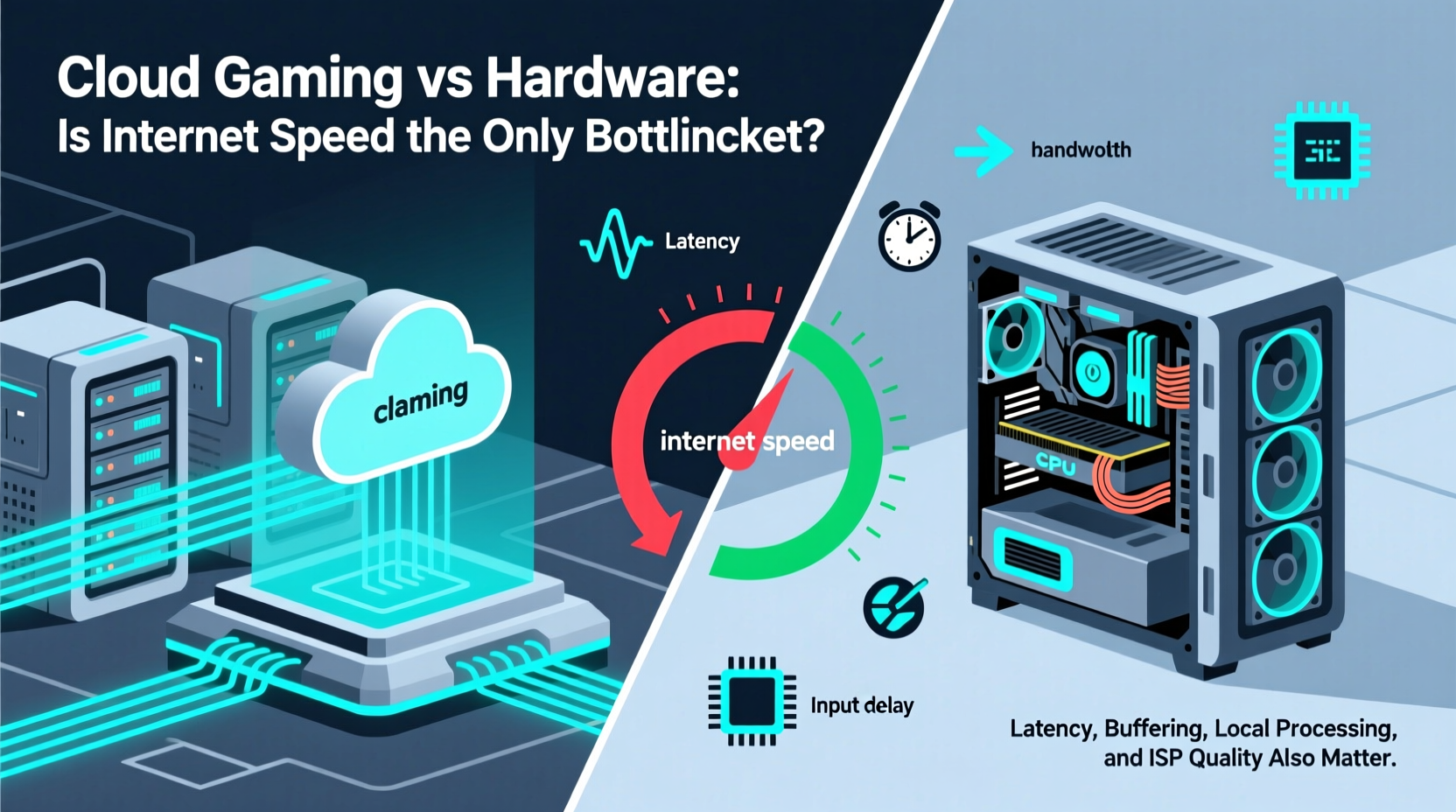 cloud gaming vs hardware is internet speed the only bottleneck
