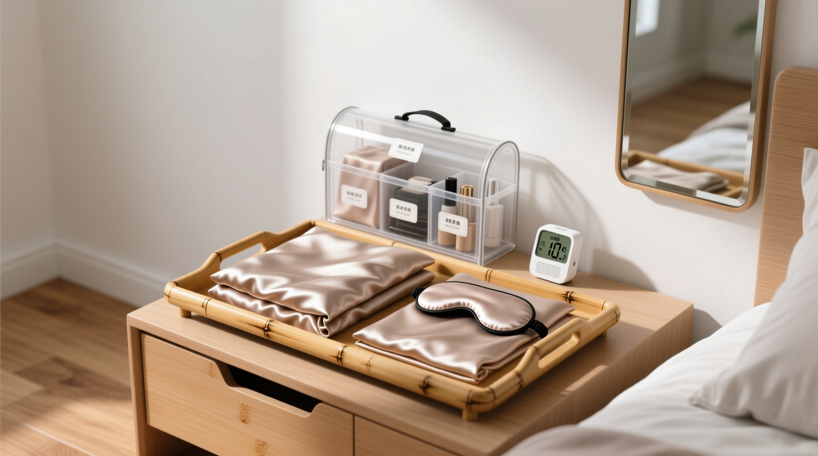 closet organization tips for silk pillowcases