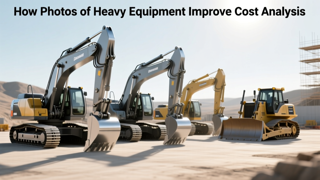 How Photos of Heavy Equipment Improve Cost Analysis