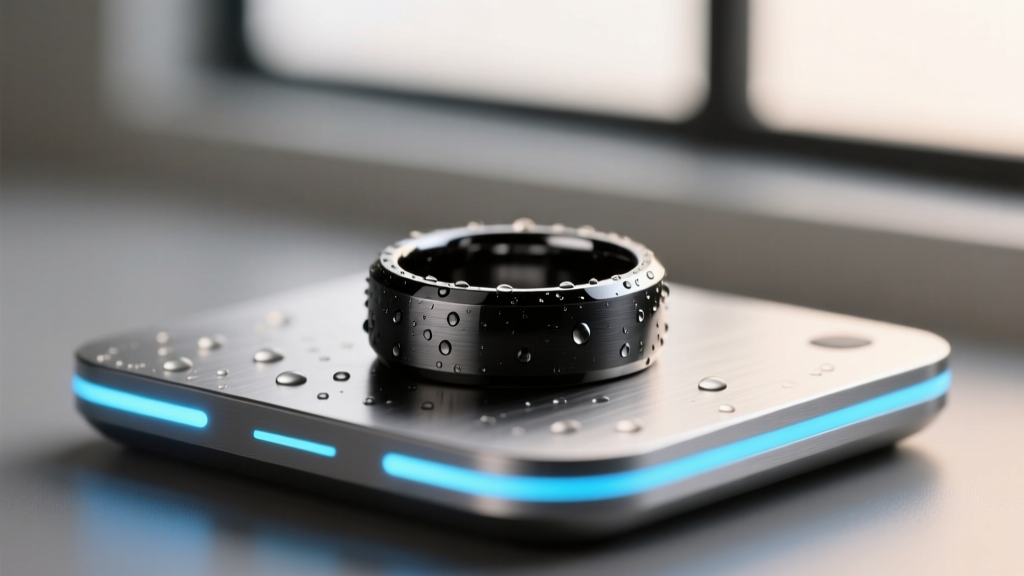 Smart Ring Active Drying: Prevent Skin Rash and Sensor Decay