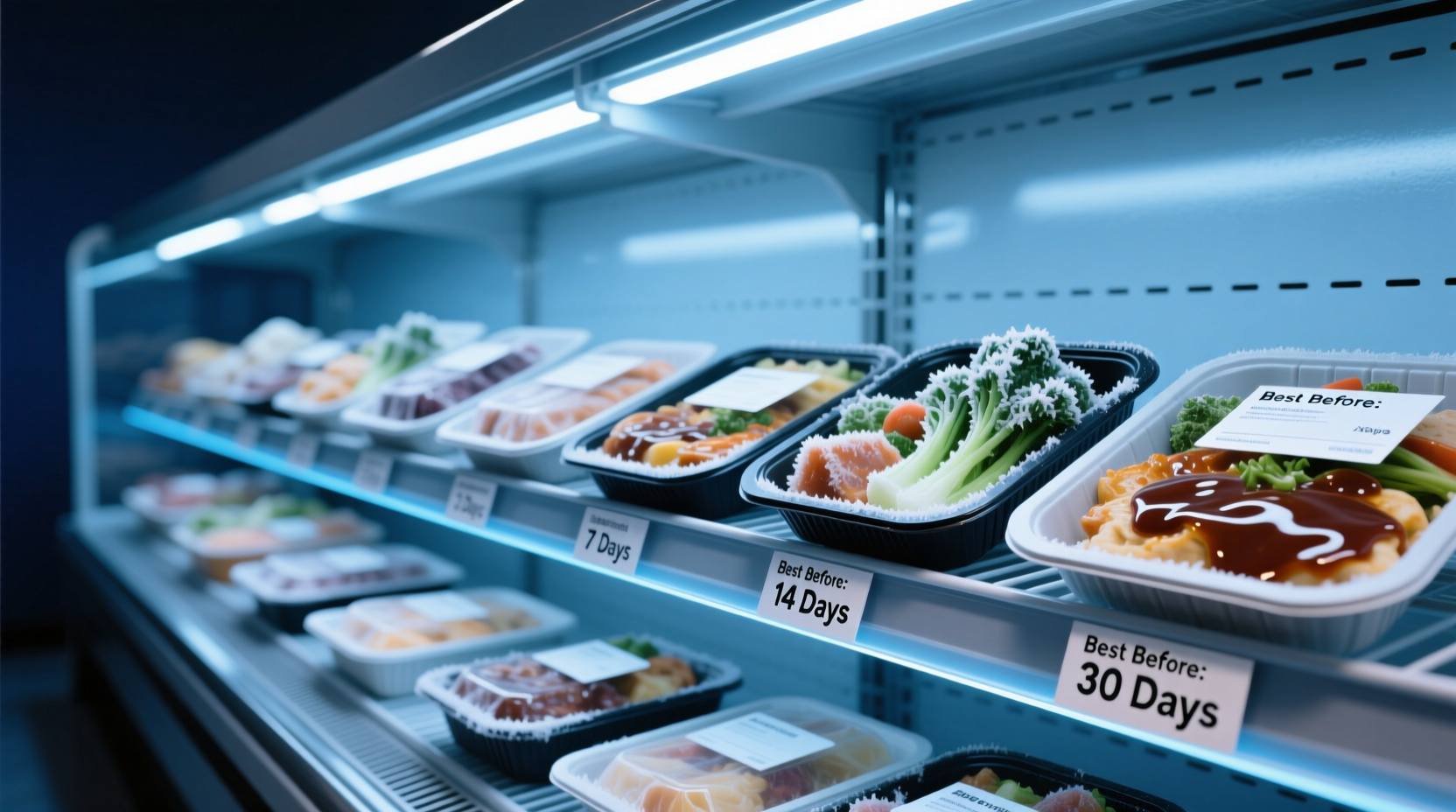 time limits for frozen food