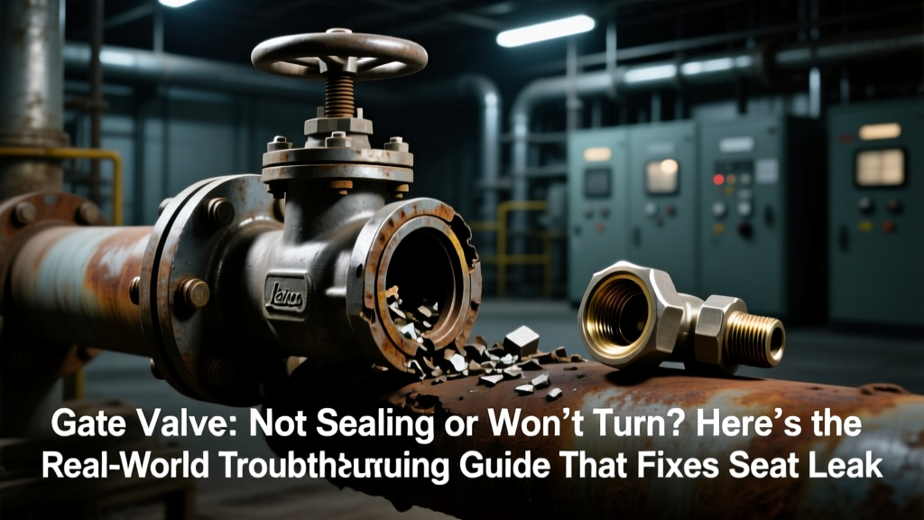Gate Valve Troubleshooting: Fix Leaks & Sticking Fast