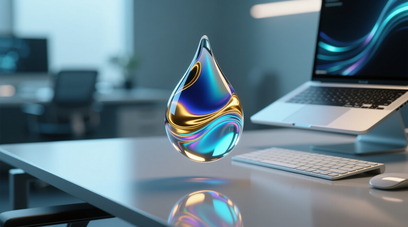 give your desktop a drink with these liquid wallpapers
