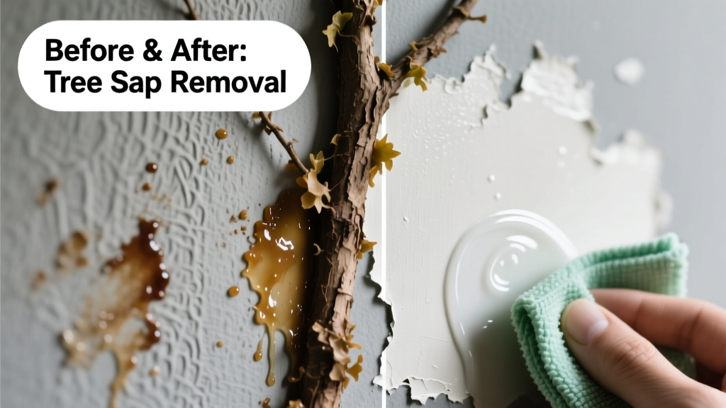 How to Remove Tree Sap from Wallpaper Safely