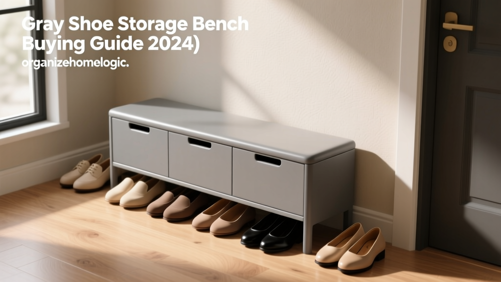 Gray Shoe Storage Bench Buying Guide (2024)