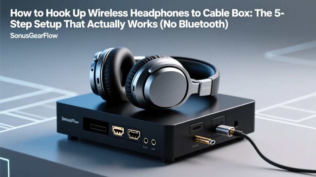 Wireless Headphones to Cable Box Setup (2026)
