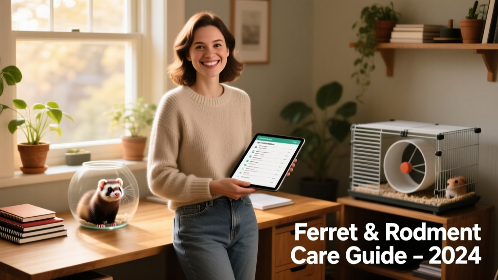 A guide to pet sitting for ferrets and rodents