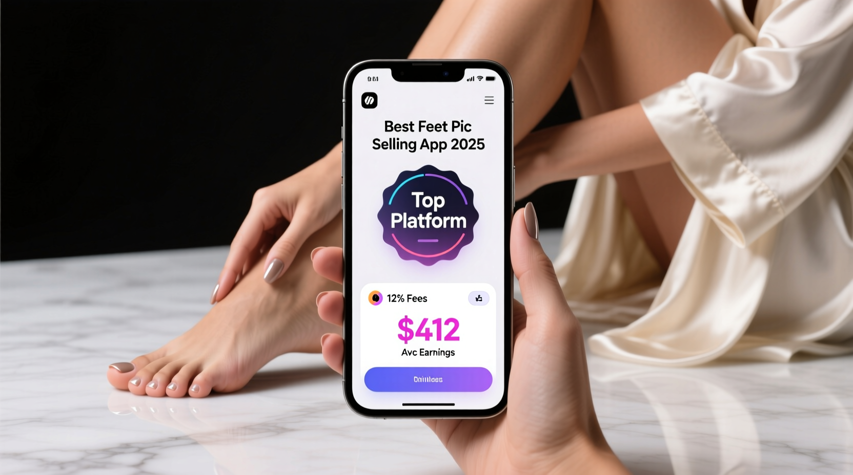 best feet pic selling app