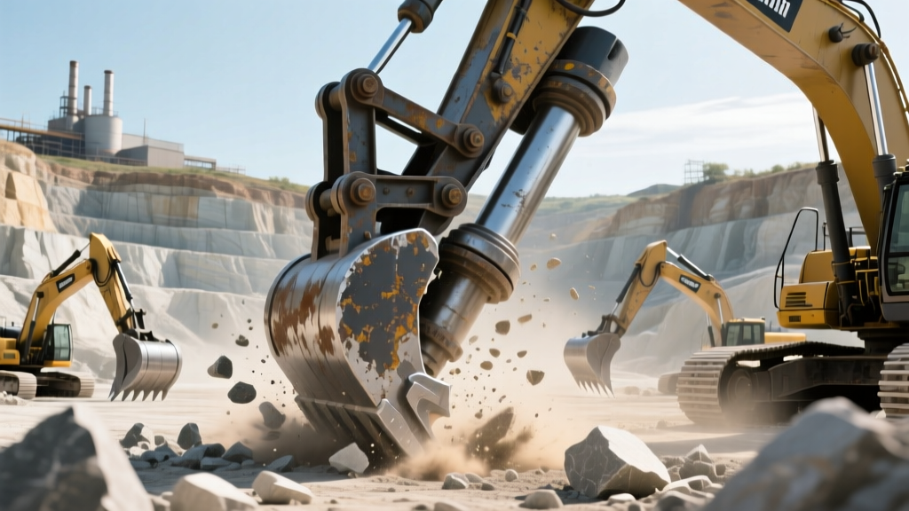Hydraulic Breaker in Indiana & Other Heavy Equipment Attachments