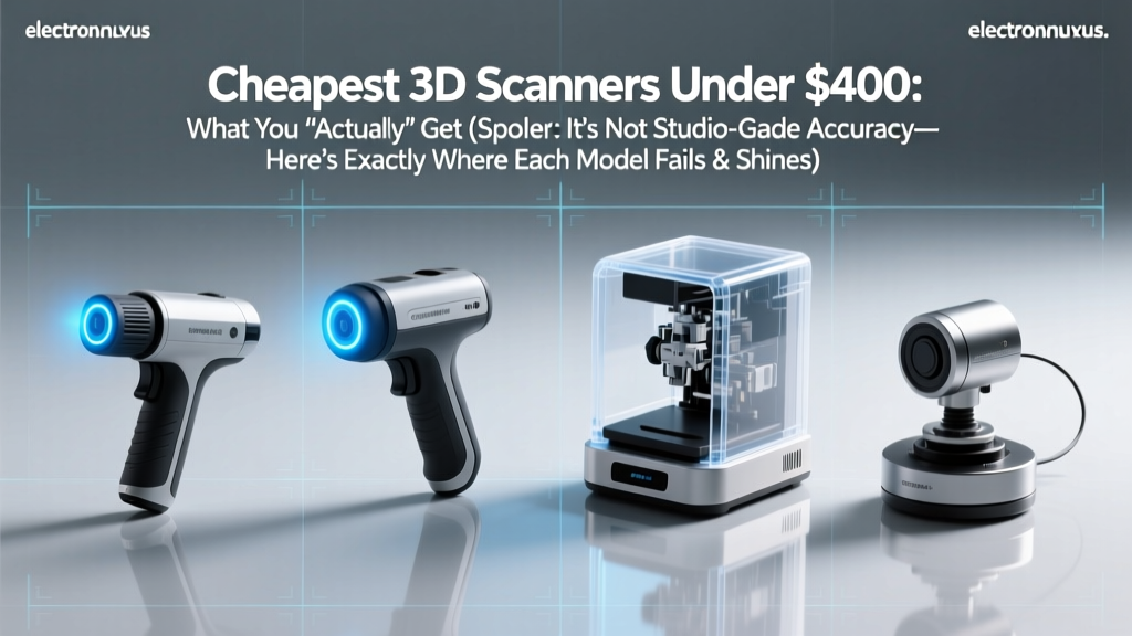 Cheapest 3D Scanners Under $400: What You *Actually* Get (Spoiler: It’s Not Studio-Grade Accuracy—Here’s Exactly Where Each Model Fails & Shines)