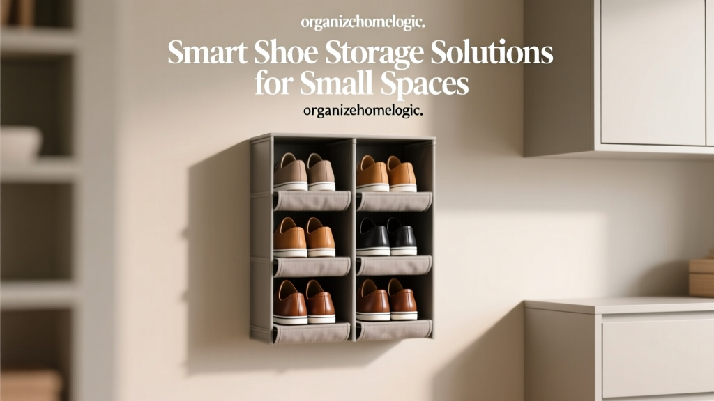 Smart Shoe Storage Solutions for Small Spaces