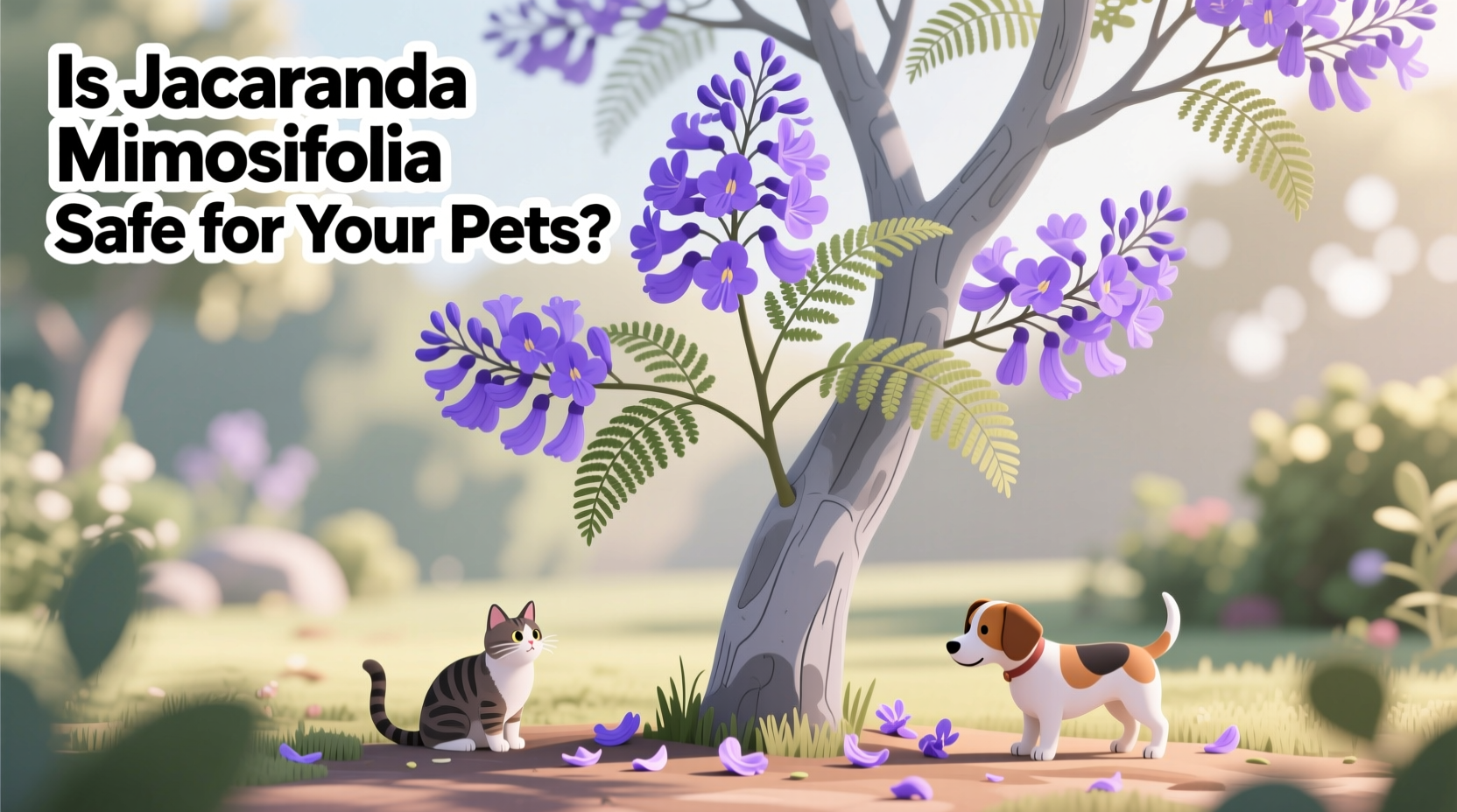 Is Jacaranda Mimosifolia Safe for Your Pets?