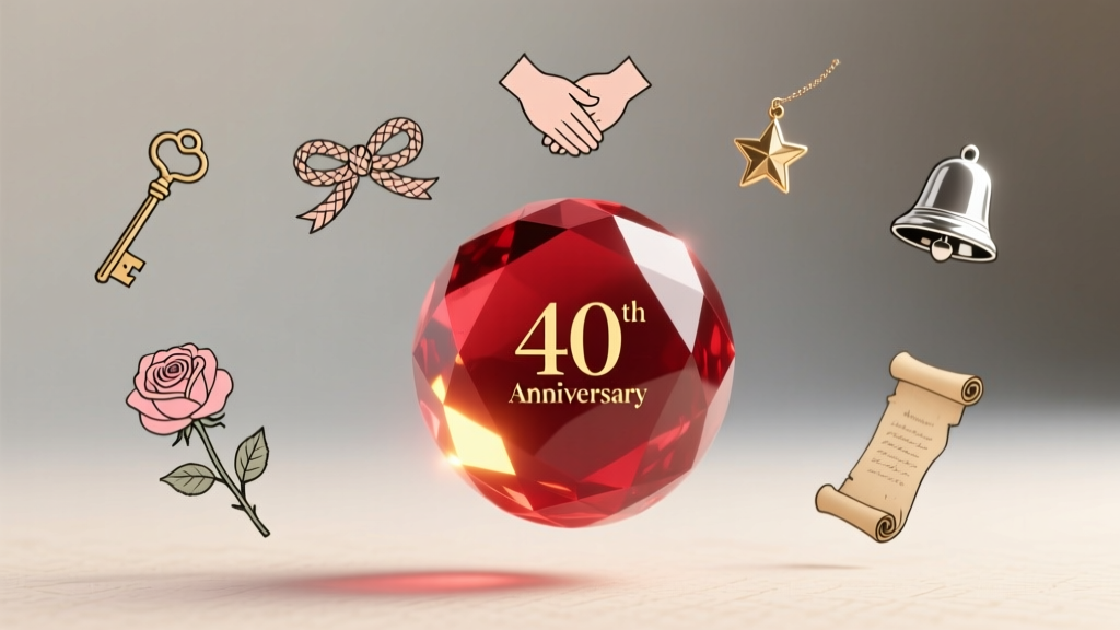 40th Wedding Anniversary: Ruby Meaning & Modern Traditions