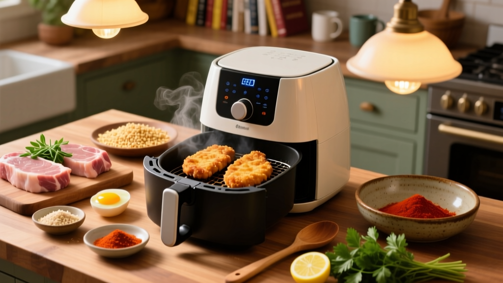 Best Air Fryer Breaded Pork Chops Recipe (Crispy & Juicy)