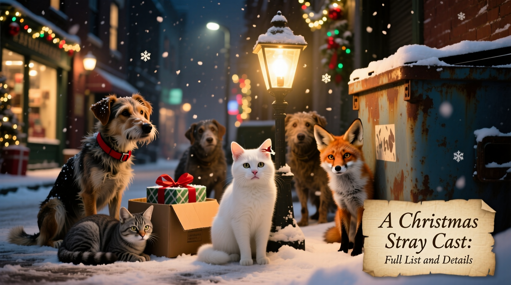 a christmas stray cast