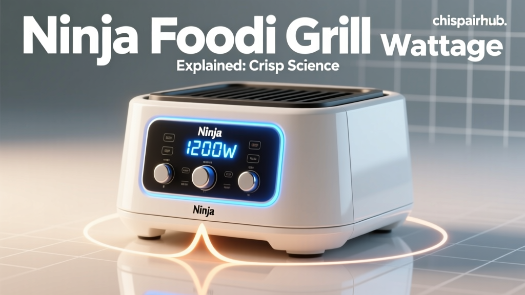 Ninja Foodi Grill Wattage Explained: Crisp Science
