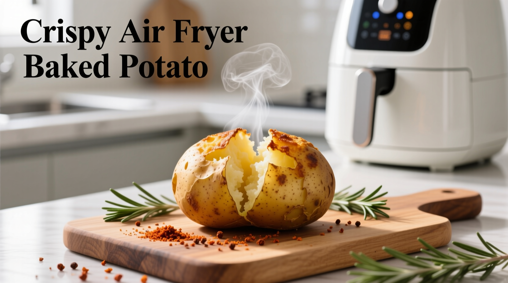 Air Fryer Baked Potato: Perfect in 40 Minutes