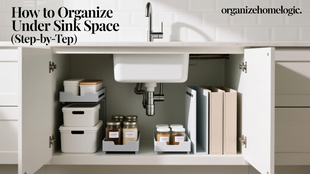 Under-Sink Organization: Step-by-Step Guide