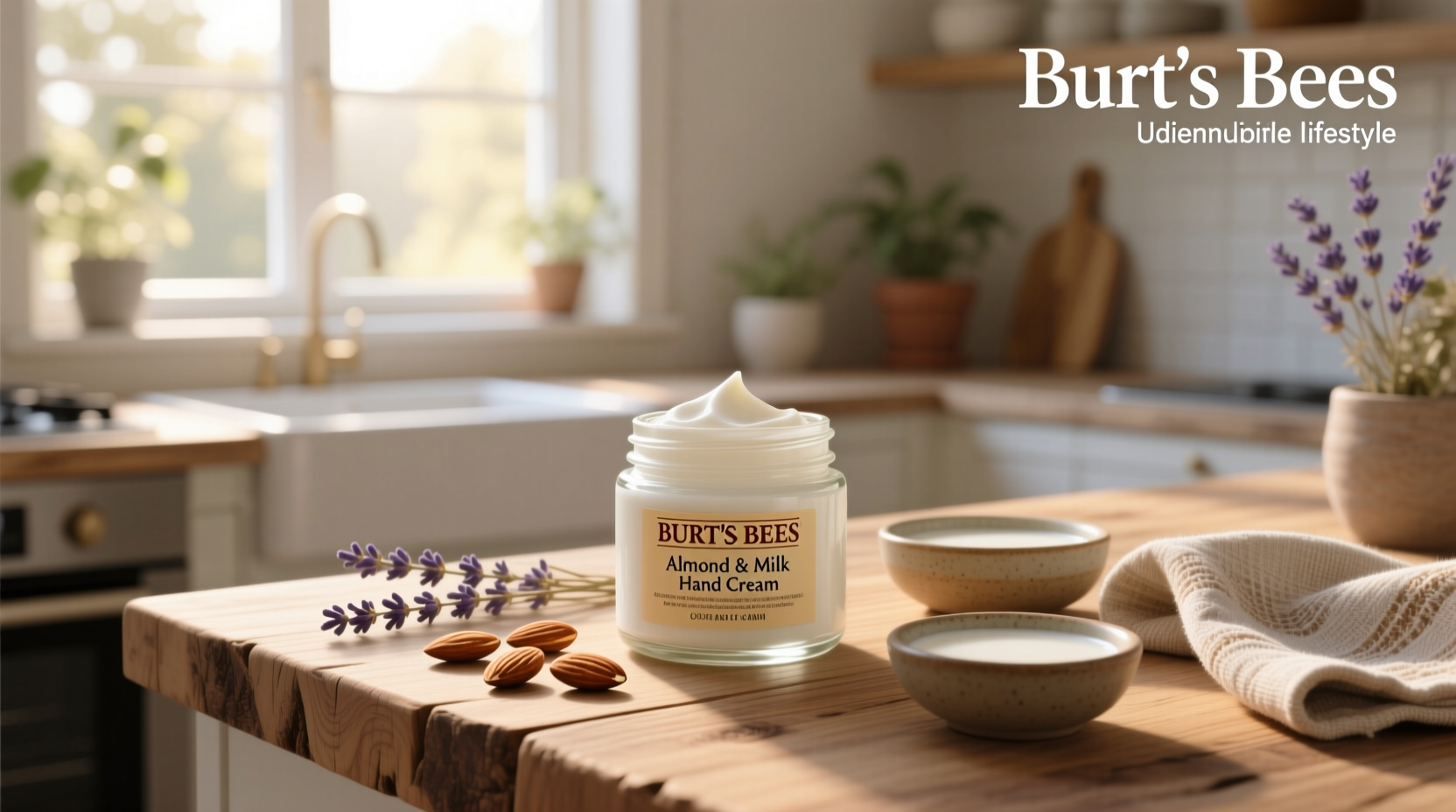 burt's bees almond milk hand cream review