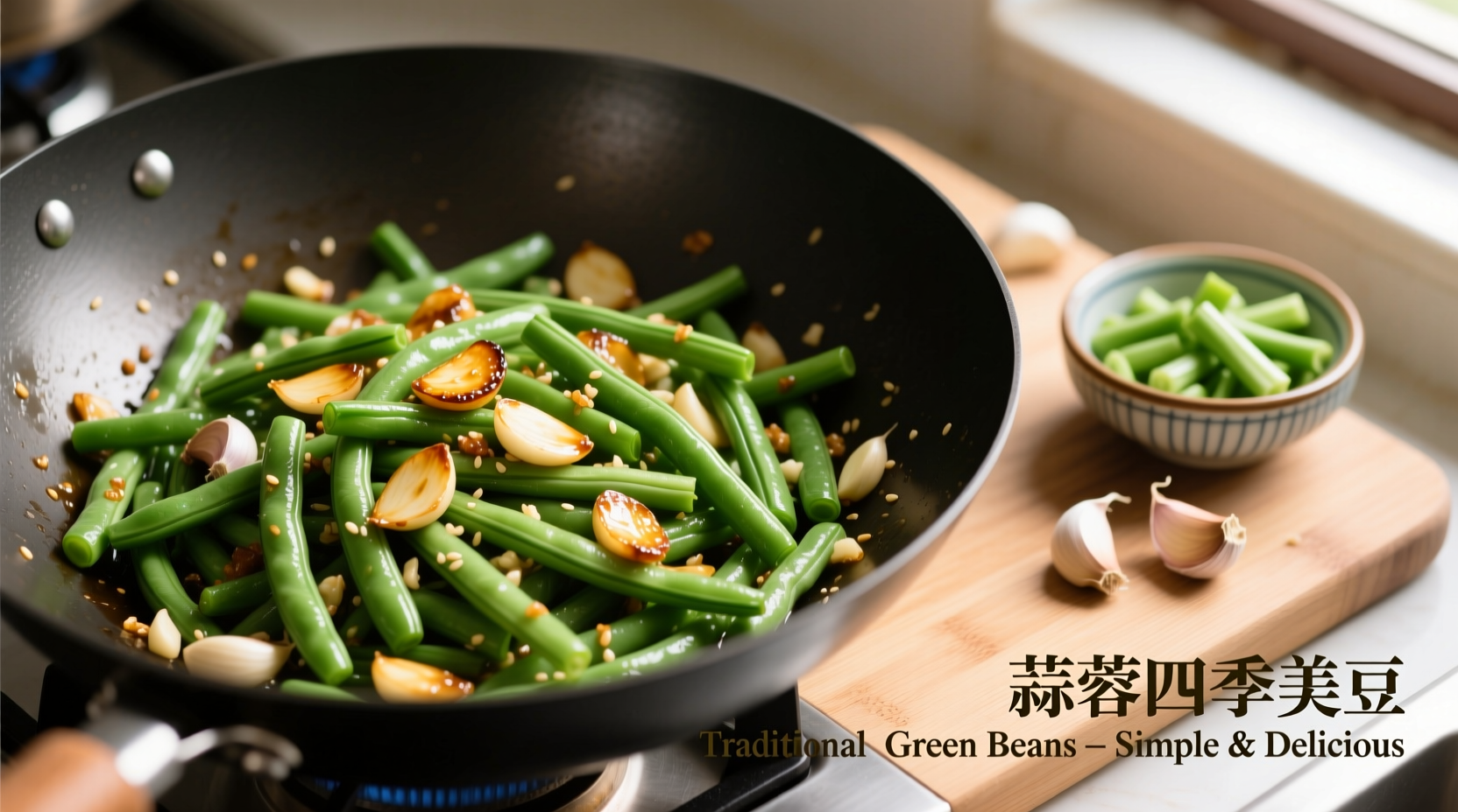 Perfect Garlic Green Beans Recipe in 15 Minutes