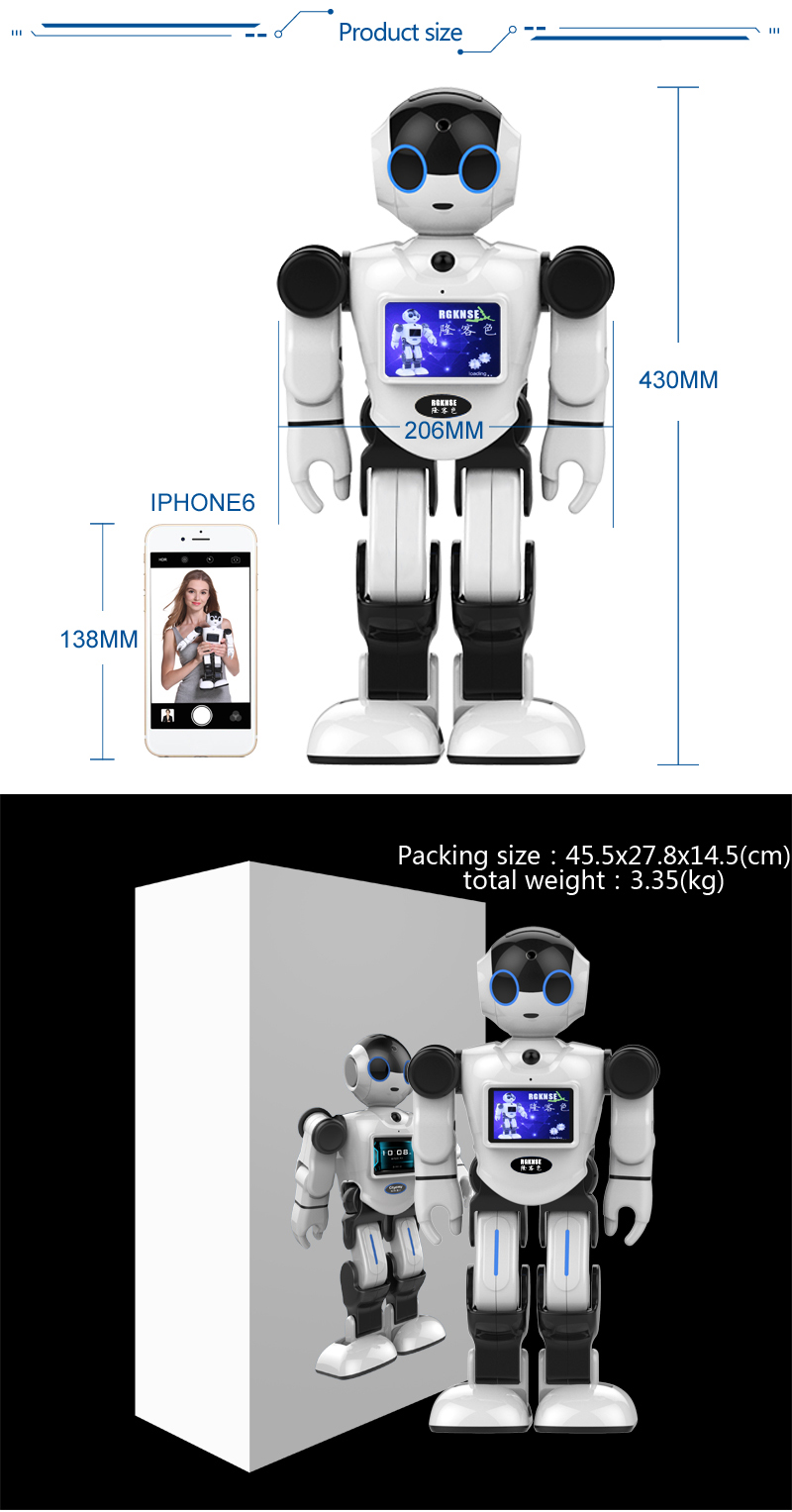 Presale 2020 Intelligent Humanoid Smart Robot Voice Control Dancing Robot with APP control