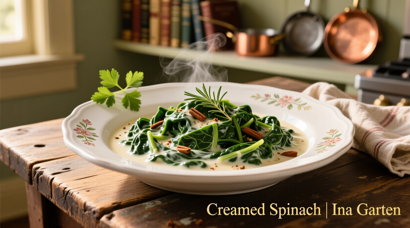 Ina Garten Creamed Spinach Recipe: Simple & Classic