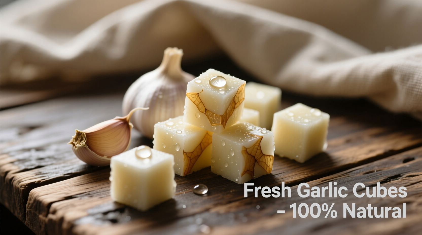 garlic cubes