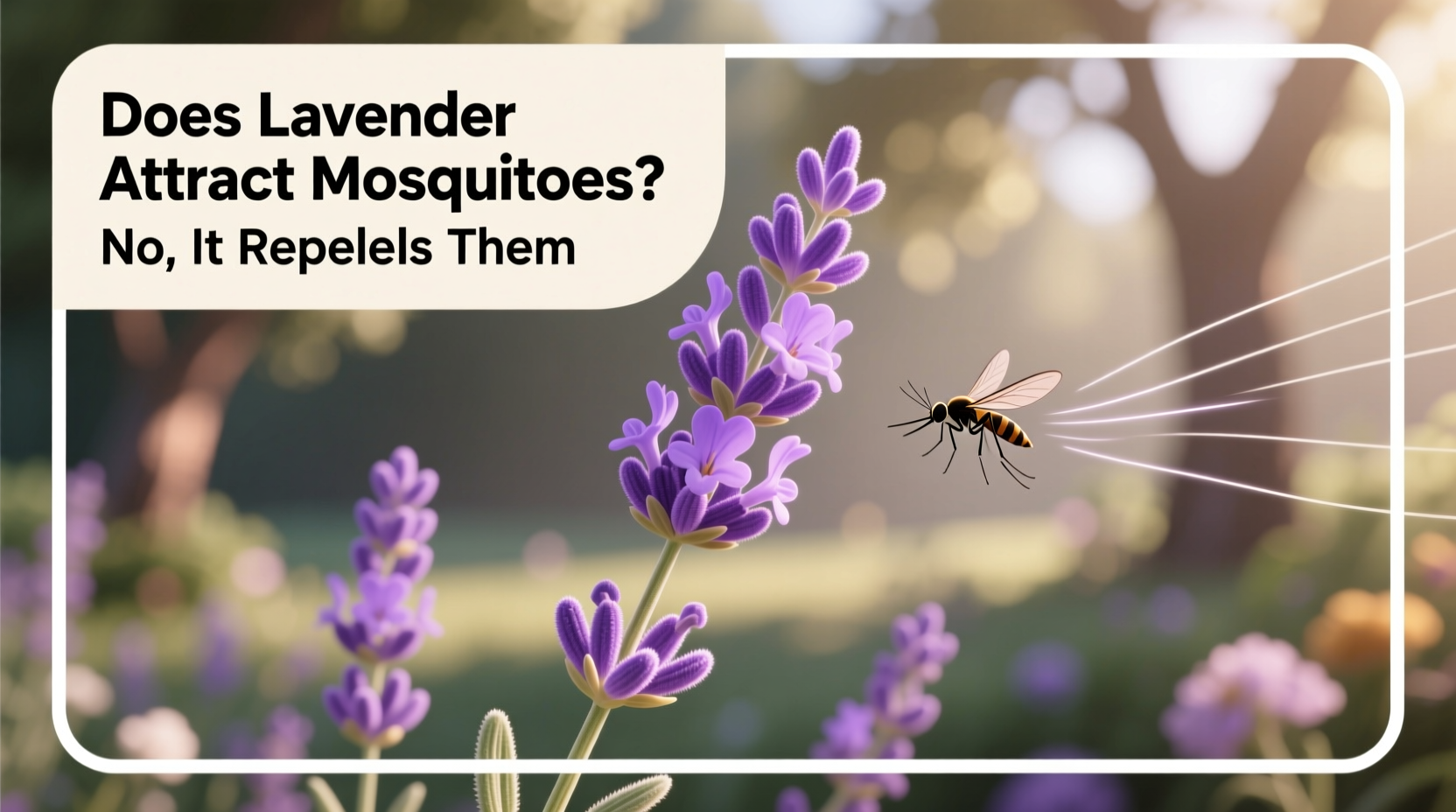 Does Lavender Attract Mosquitoes? No, It Repels Them
