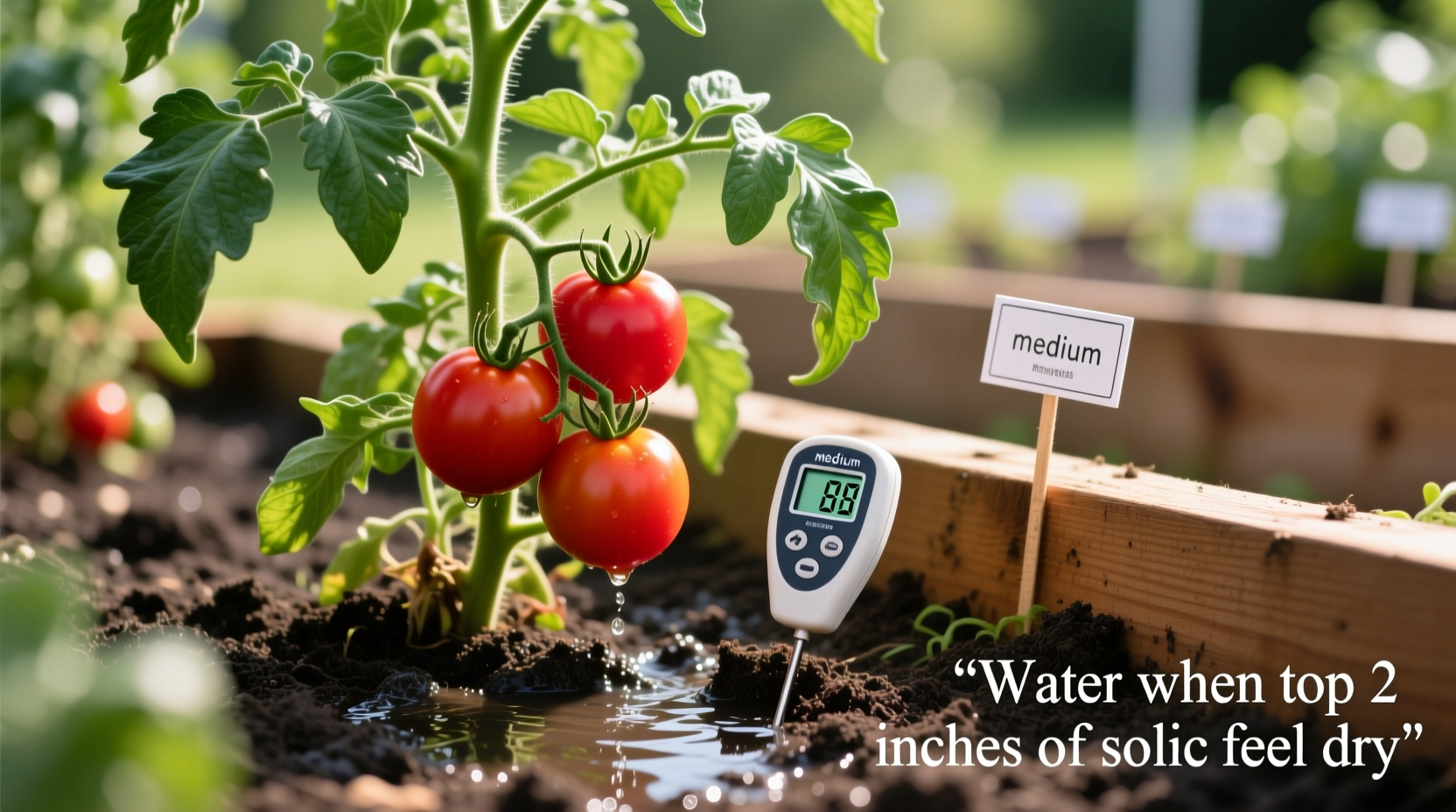 how often should u water tomato plants