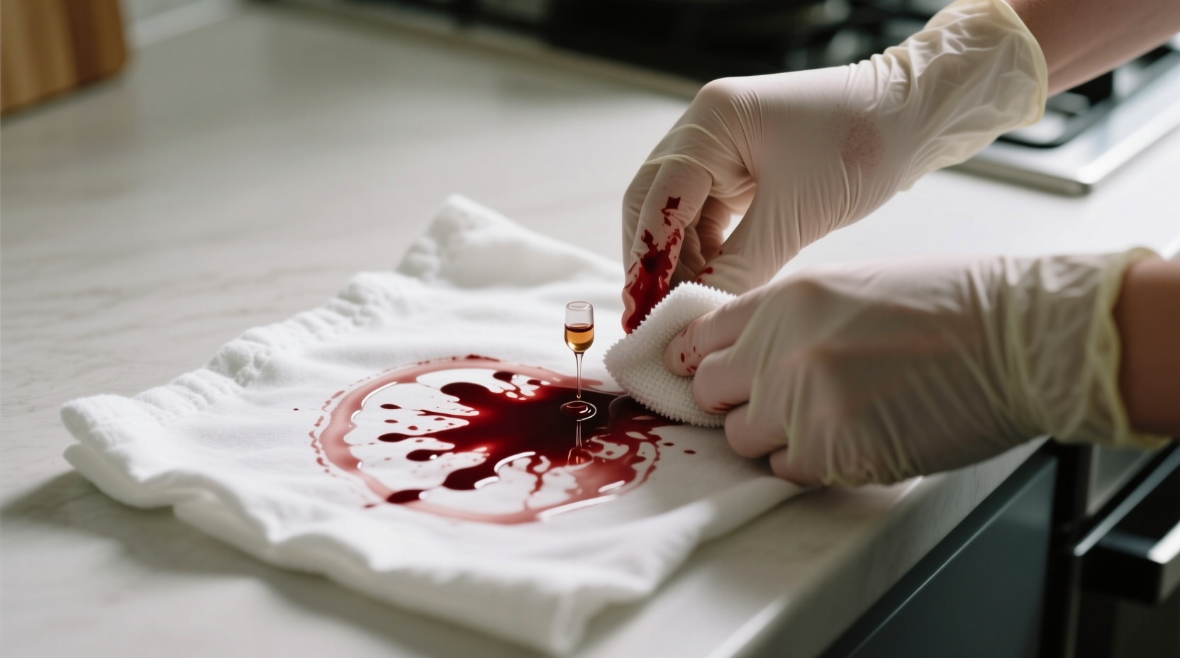 how to remove blood stains