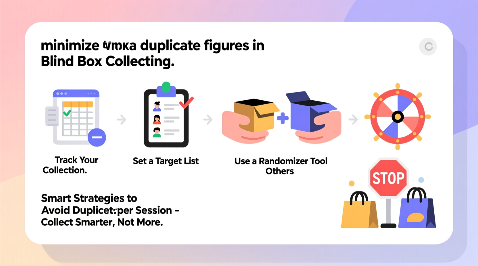 smart strategies to minimize duplicate figures in blind box collecting