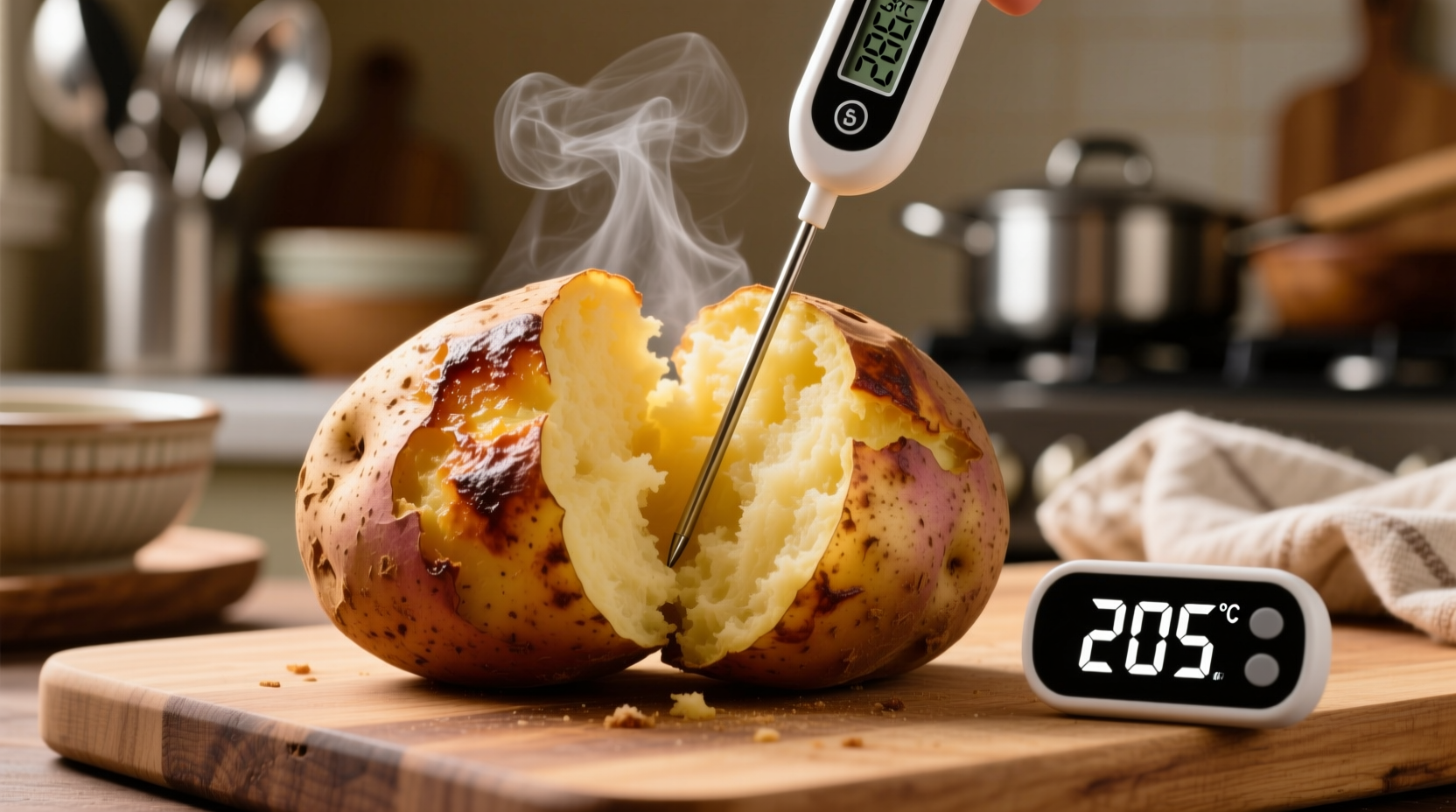 baked potato internal temp