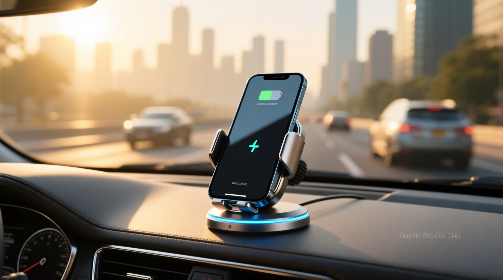 wireless charger for a car