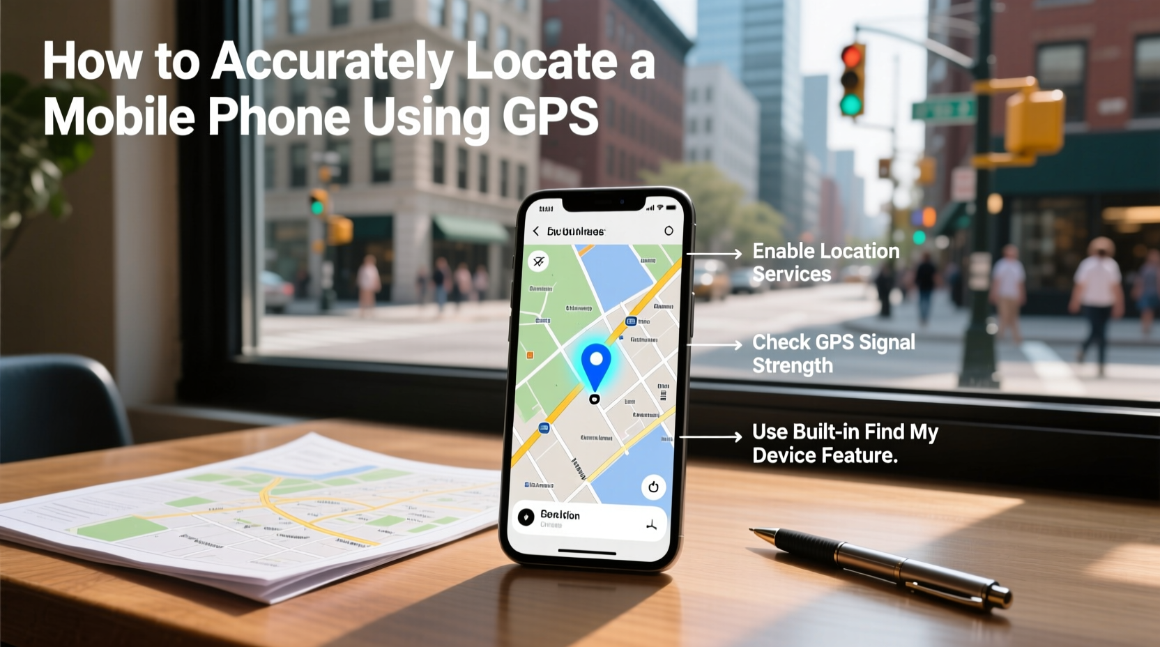 how to accurately locate a mobile phone using gps a practical guide
