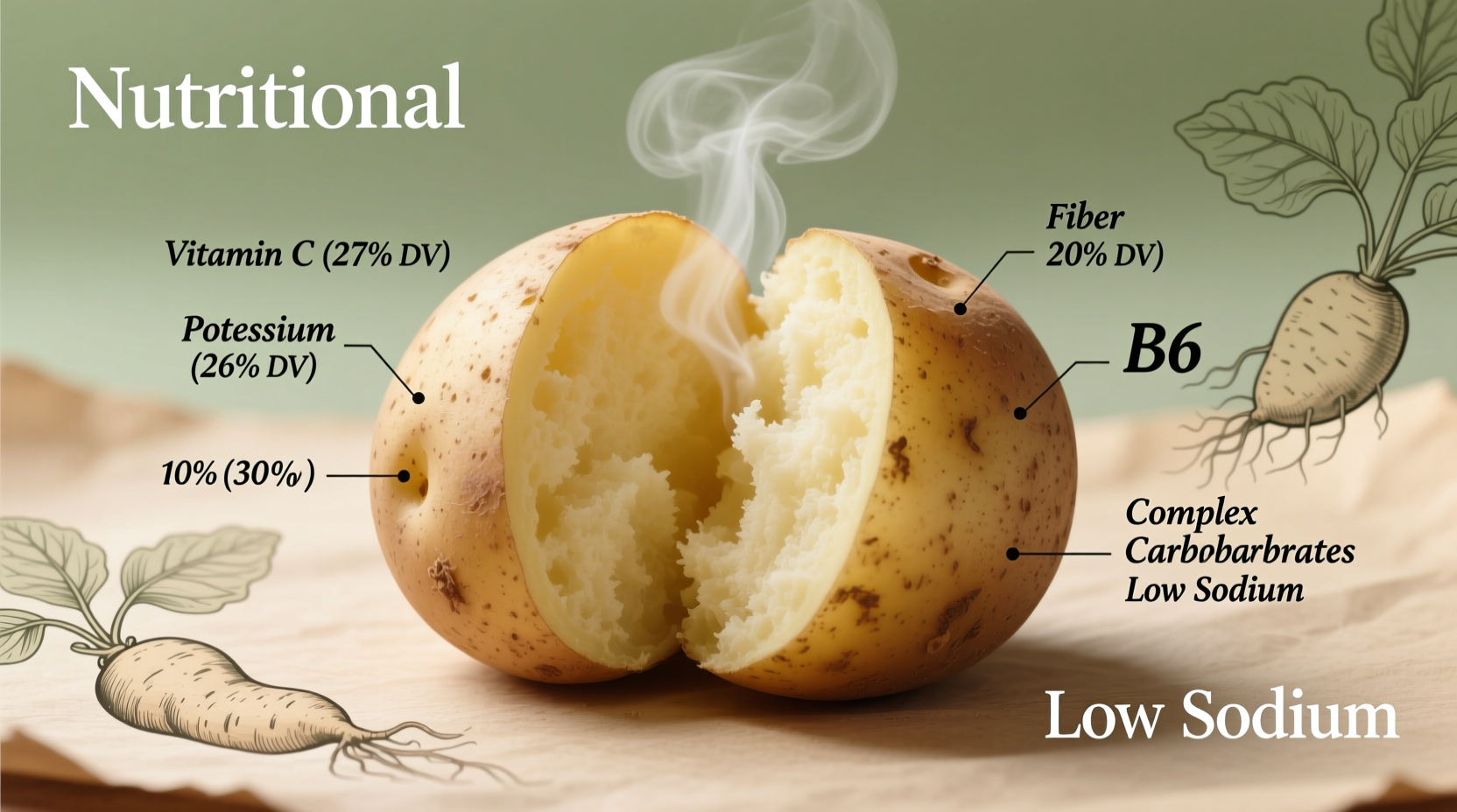 Potato Nutrition Facts: Complete Nutritional Profile