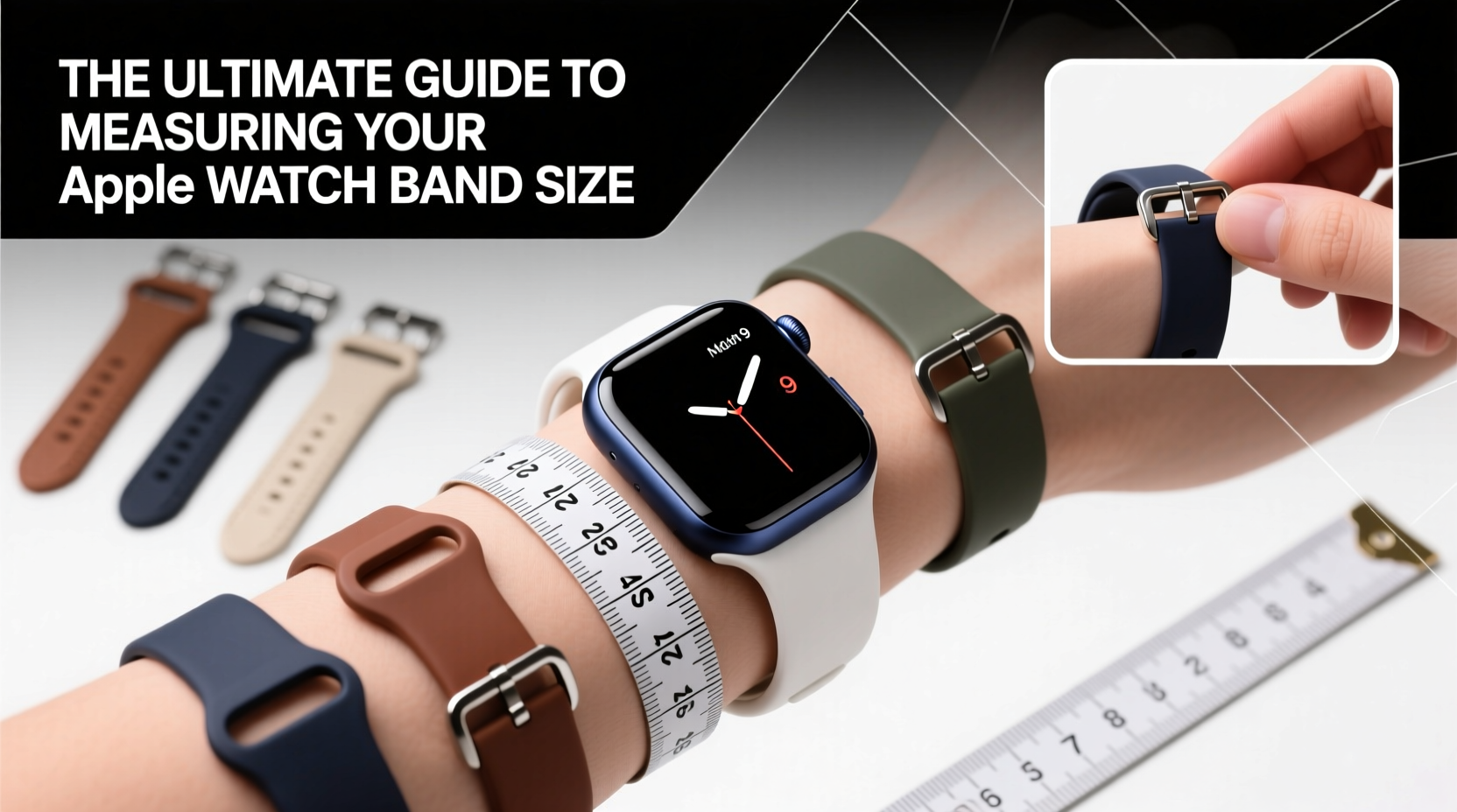the ultimate guide to measuring your apple watch band size for a comfortable perfect fit