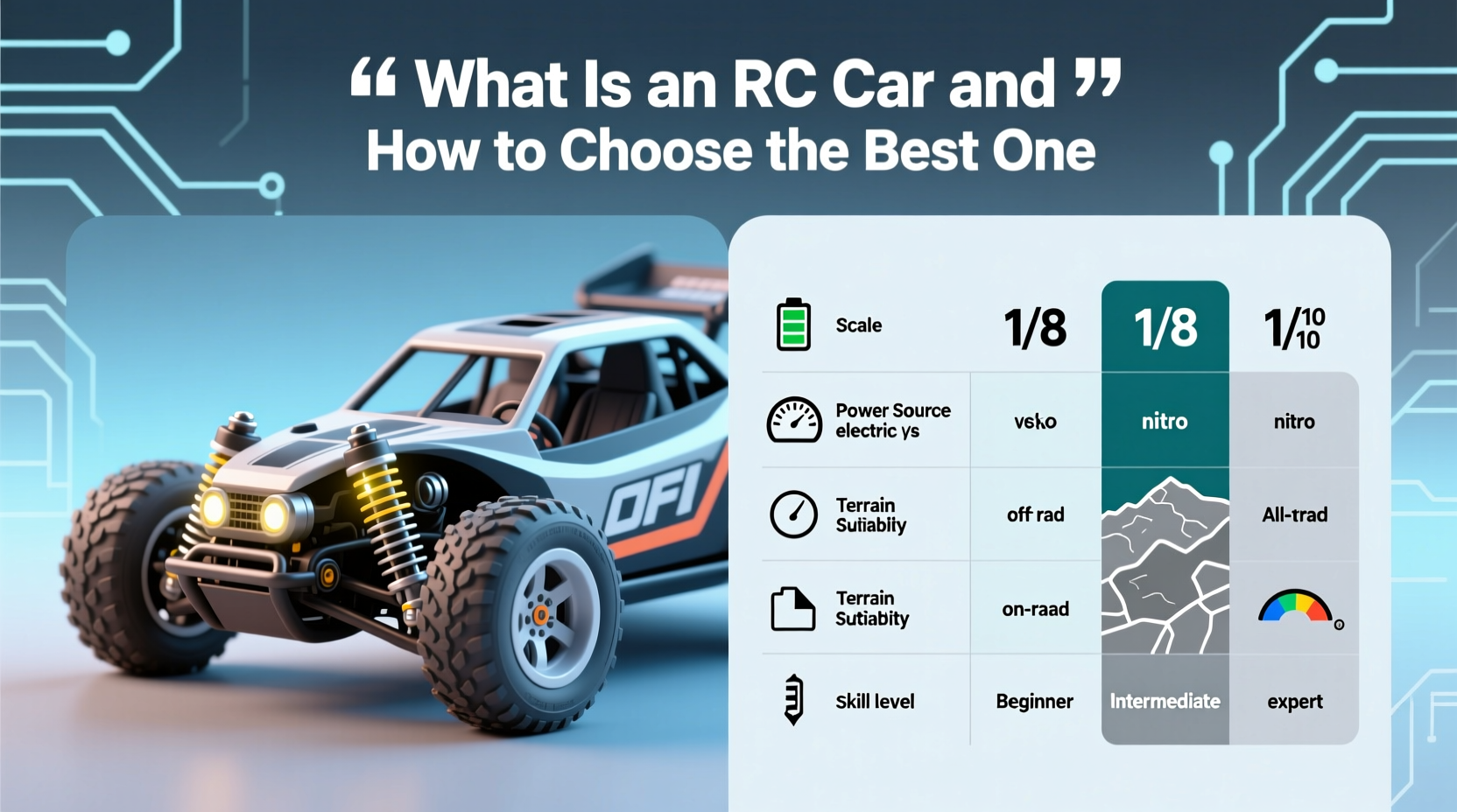 a rc car